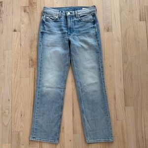 AYR The Roadie Mid Rise Relaxed Straight Leg Jeans, Ghost Ranch, 25